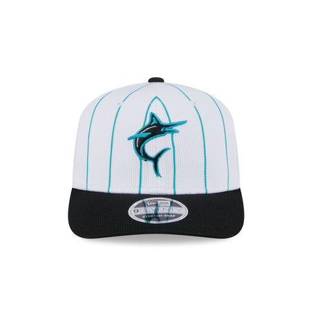 Miami Marlins 2025 Batting Practice 9SEVENTY Trucker Hat