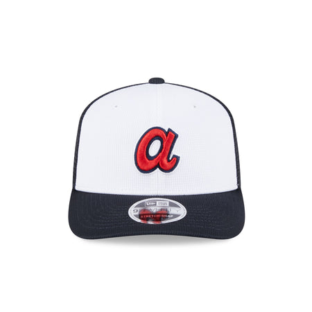 Atlanta Braves 2025 Batting Practice 9SEVENTY Trucker Hat