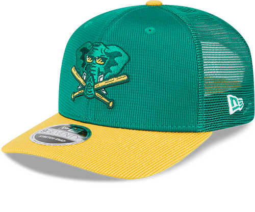 Oakland Athletics 2025 Batting Practice 9SEVENTY Trucker Hat