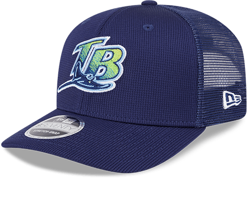 Tampa Bay Rays 2025 Batting Practice 9SEVENTY Trucker Hat