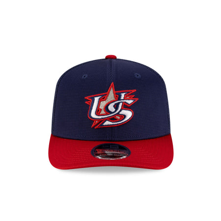 USA Baseball 2025 Batting Practice 9SEVENTY Trucker Hat