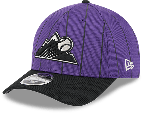 Colorado Rockies 2025 Batting Practice 9FORTY M-Crown Snapback Hat