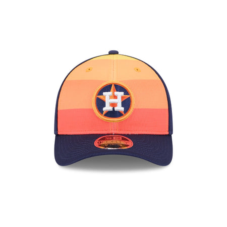 Houston Astros 2025 Batting Practice 9FORTY M-Crown Snapback Hat