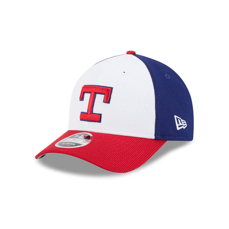 Texas Rangers 2025 Batting Practice 9FORTY M-Crown Snapback Hat