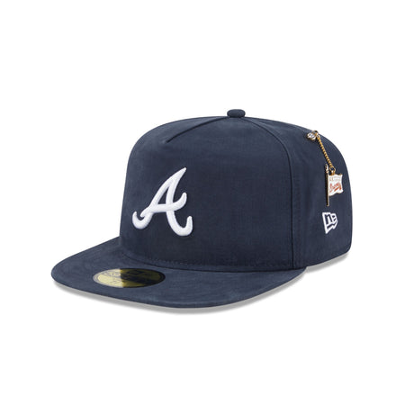 Atlanta Braves Championship Side Flag 59FIFTY A-Frame Fitted Hat