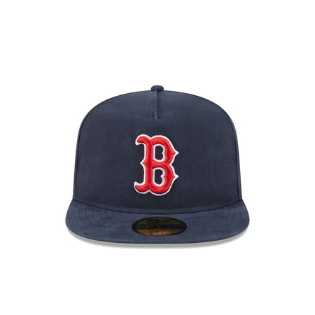 Boston Red Sox Championship Side Flag 59FIFTY A-Frame Fitted Hat