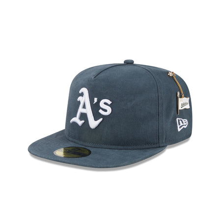 Oakland Athletics Championship Side Flag 59FIFTY A-Frame Fitted Hat