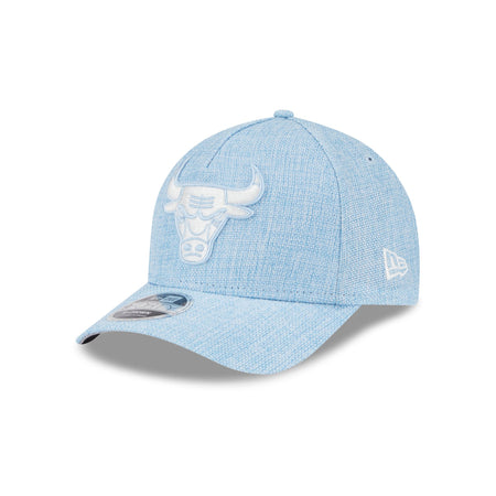 Chicago Bulls Cotton Weaver Blue 9FORTY M-Crown A-Frame Snapback Hat