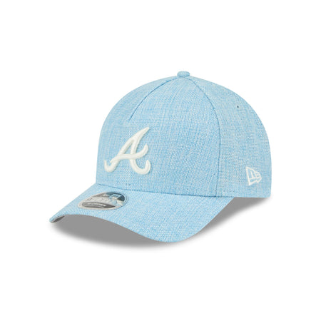 Atlanta Braves Cotton Weaver Blue 9FORTY M-Crown A-Frame Snapback Hat