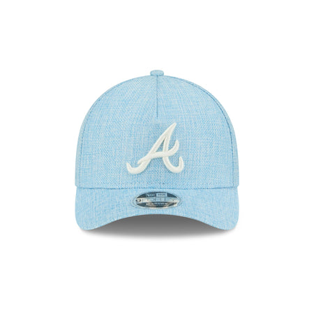 Atlanta Braves Cotton Weaver Blue 9FORTY M-Crown A-Frame Snapback Hat