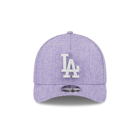 Los Angeles Dodgers Cotton Weave Purple 9FORTY M-Crown A-Frame Snapback Hat