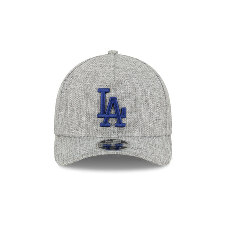 Los Angeles Dodgers Cotton Weave Gray 9FORTY M-Crown A-Frame Snapback Hat