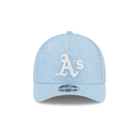 Athletics Cotton Weaver Blue 9FORTY M-Crown A-Frame Snapback Hat