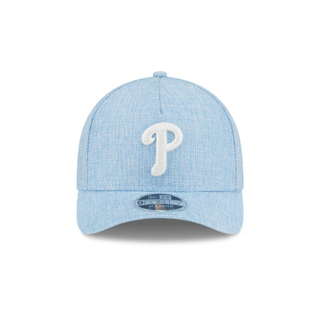 Philadelphia Phillies Cotton Weaver Blue 9FORTY M-Crown A-Frame Snapback Hat