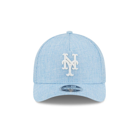 New York Mets Cotton Weaver Blue 9FORTY M-Crown A-Frame Snapback Hat