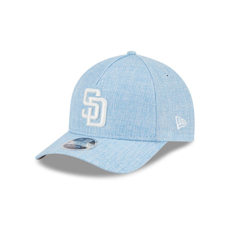 San Diego Padres Cotton Weaver Blue 9FORTY M-Crown A-Frame Snapback Hat