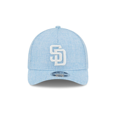 San Diego Padres Cotton Weaver Blue 9FORTY M-Crown A-Frame Snapback Hat