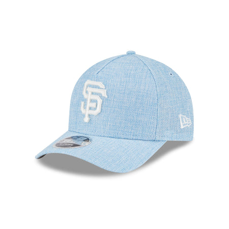 San Francisco Giants Cotton Weaver Blue 9FORTY M-Crown A-Frame Snapback Hat