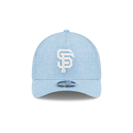 San Francisco Giants Cotton Weaver Blue 9FORTY M-Crown A-Frame Snapback Hat