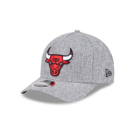 Chicago Bulls Cotton Weave Gray 9FORTY M-Crown A-Frame Snapback Hat