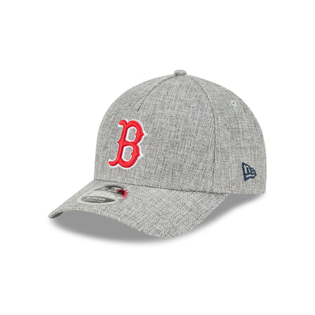 Boston Red Sox Cotton Weave Gray 9FORTY M-Crown A-Frame Snapback Hat