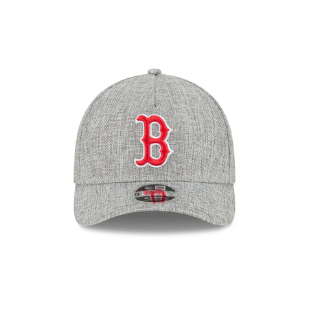 Boston Red Sox Cotton Weave Gray 9FORTY M-Crown A-Frame Snapback Hat