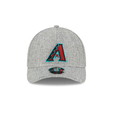 Arizona Diamondbacks Cotton Weave Gray 9FORTY M-Crown A-Frame Snapback Hat