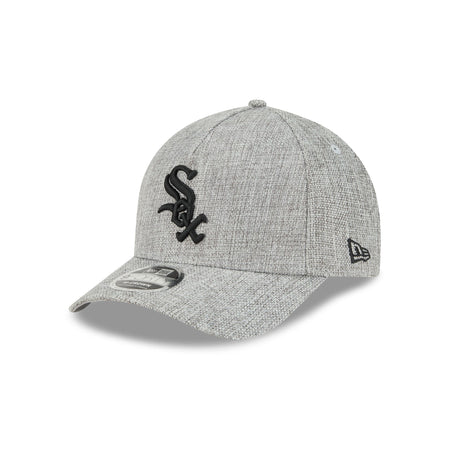 Chicago White Sox Cotton Weave Gray 9FORTY M-Crown A-Frame Snapback Hat