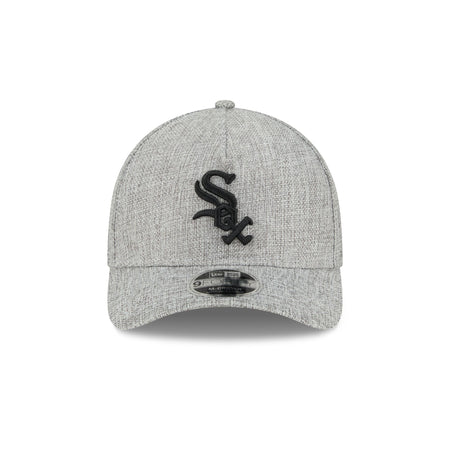 Chicago White Sox Cotton Weave Gray 9FORTY M-Crown A-Frame Snapback Hat