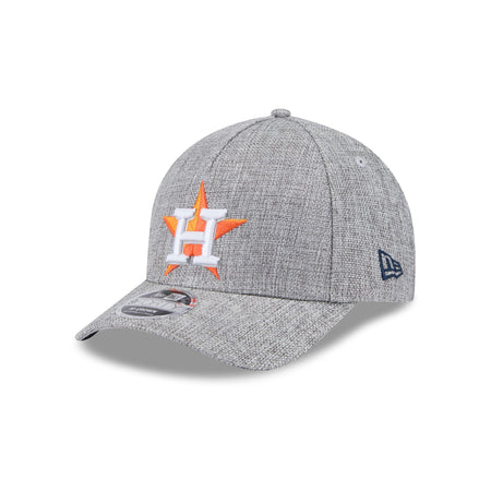 Houston Astros Cotton Weave Gray 9FORTY M-Crown A-Frame Snapback Hat