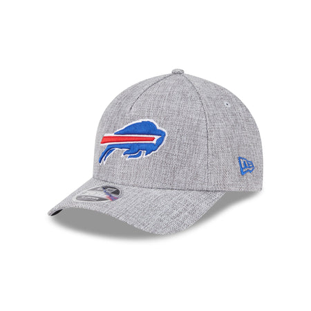 Buffalo Bills Cotton Weave Gray 9FORTY M-Crown A-Frame Snapback Hat