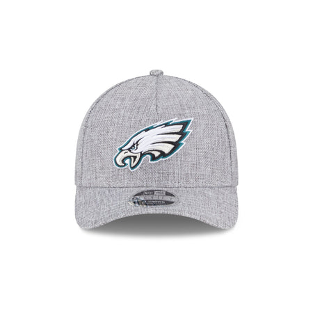 Philadelphia Eagles Cotton Weave Gray 9FORTY M-Crown A-Frame Snapback Hat