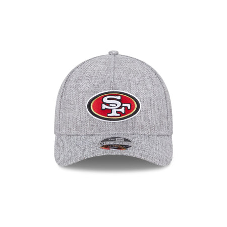 San Francisco 49ers Cotton Weave Gray 9FORTY M-Crown A-Frame Snapback Hat