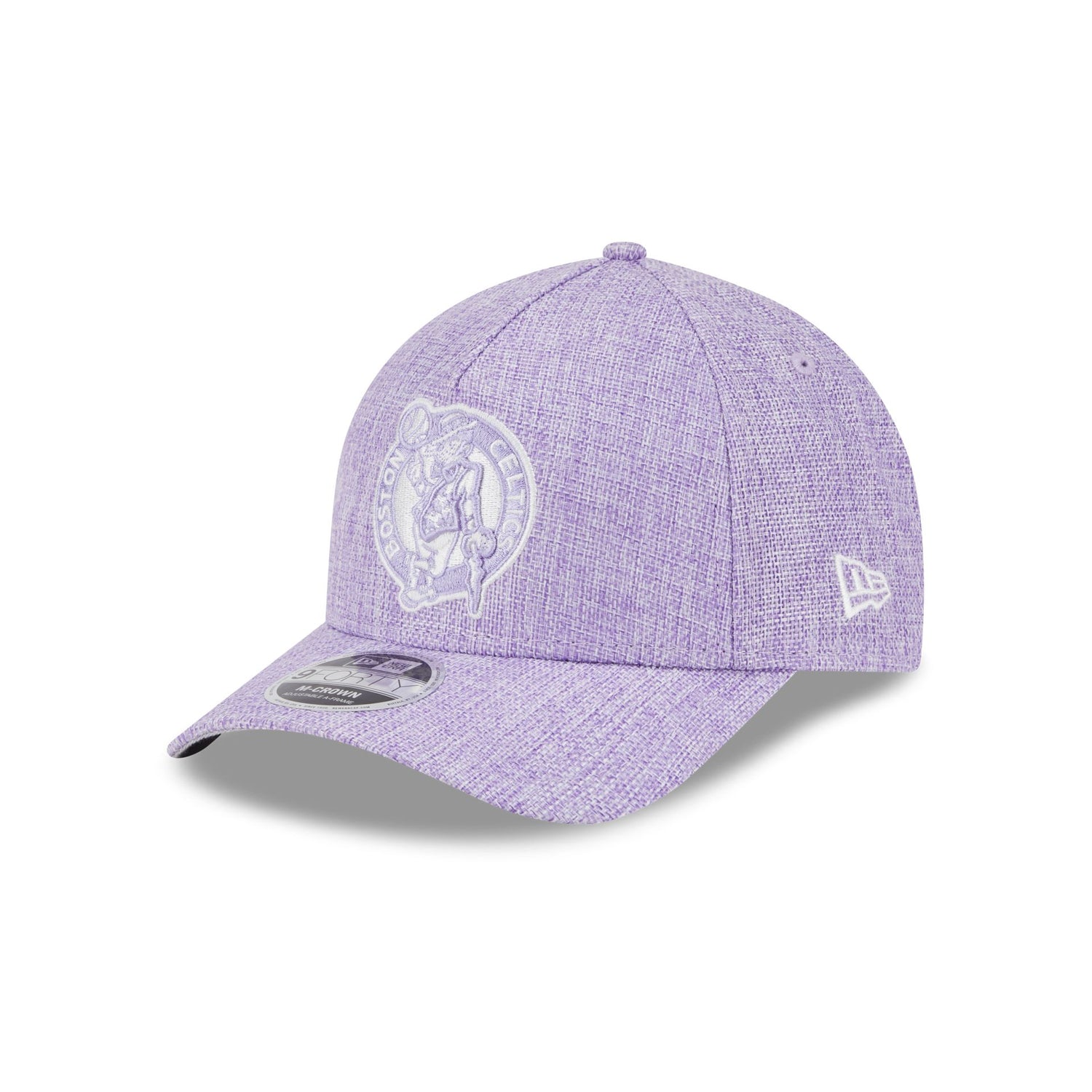 Boston Celtics Cotton Weave Purple 9FORTY M-Crown A-Frame Snapback Hat