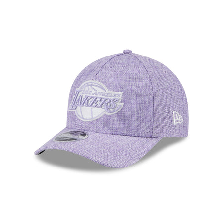 Los Angeles Lakers Cotton Weave Purple 9FORTY M-Crown A-Frame Snapback Hat