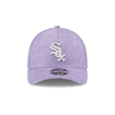 Chicago White Sox Cotton Weave Purple 9FORTY M-Crown A-Frame Snapback Hat