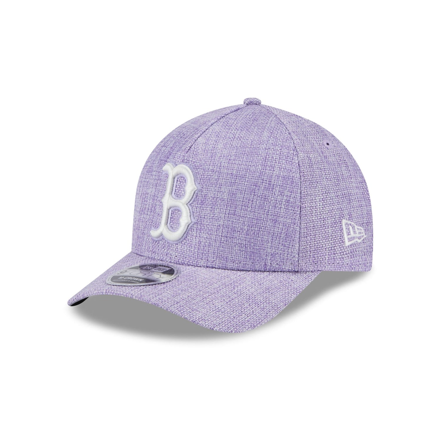 Boston Red Sox Cotton Weave Purple 9FORTY M-Crown A-Frame Snapback Hat