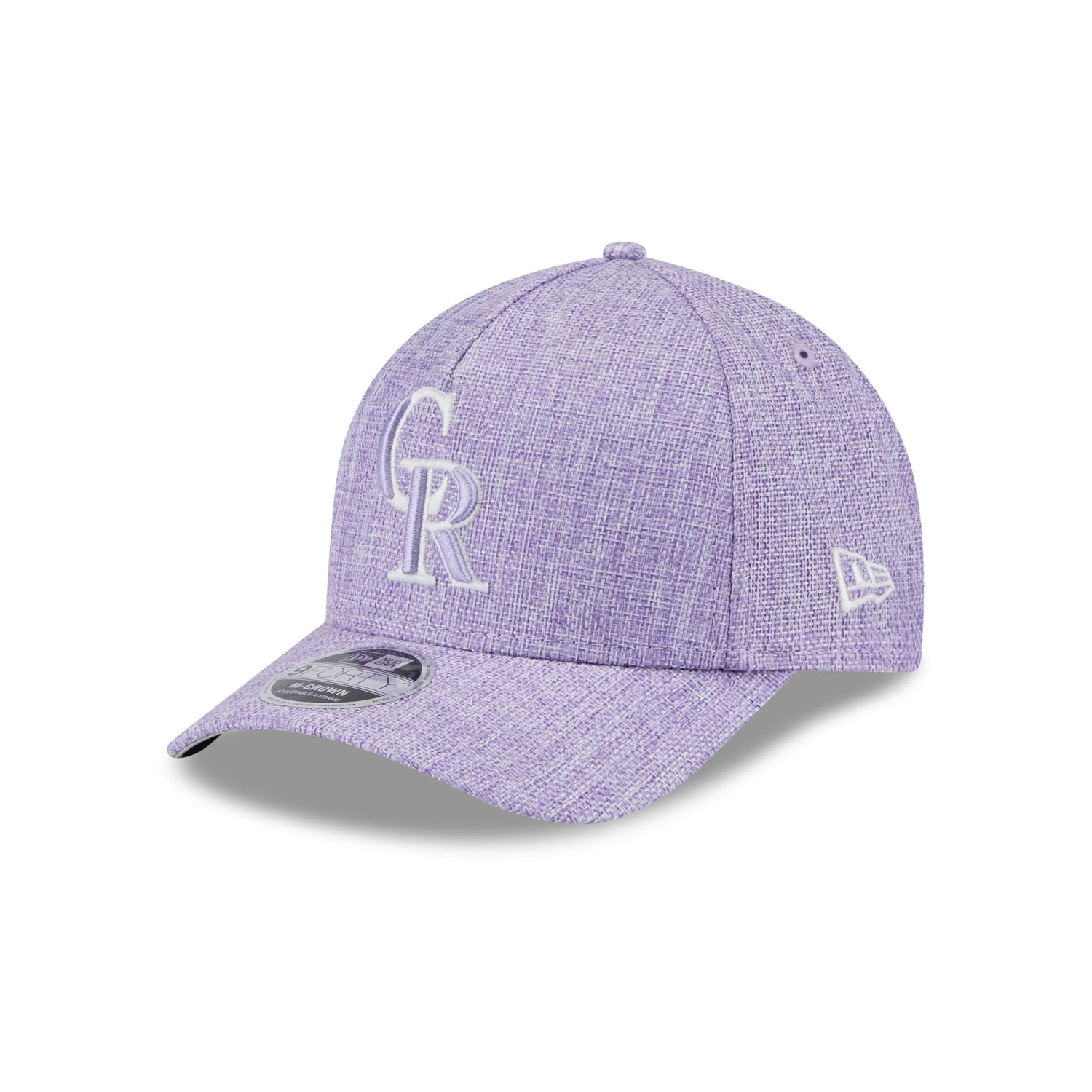 Colorado Rockies Cotton Weave Purple 9FORTY M-Crown A-Frame Snapback Hat