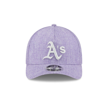 Athletics Cotton Weave Purple 9FORTY M-Crown A-Frame Snapback Hat