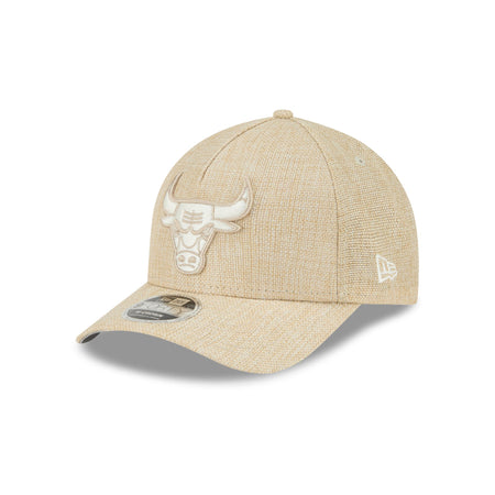 Chicago Bulls Cotton Weave Stone 9FORTY M-Crown A-Frame Snapback Hat