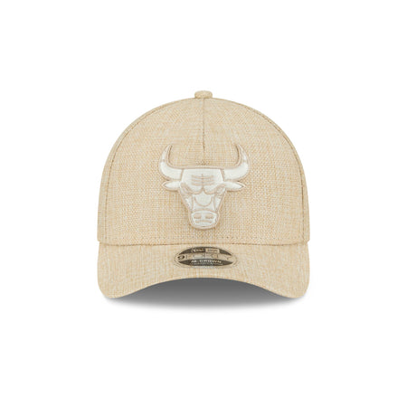 Chicago Bulls Cotton Weave Stone 9FORTY M-Crown A-Frame Snapback Hat