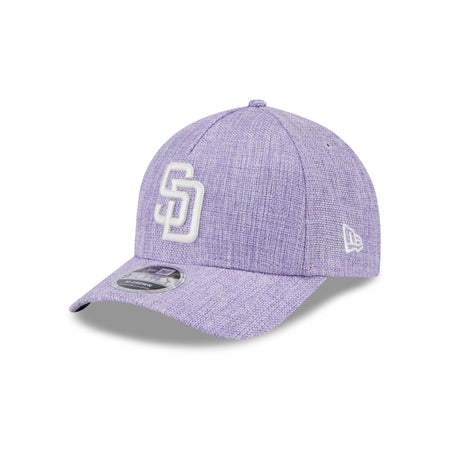 San Diego Padres Cotton Weave Purple 9FORTY M-Crown A-Frame Snapback Hat