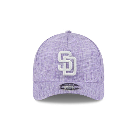 San Diego Padres Cotton Weave Purple 9FORTY M-Crown A-Frame Snapback Hat