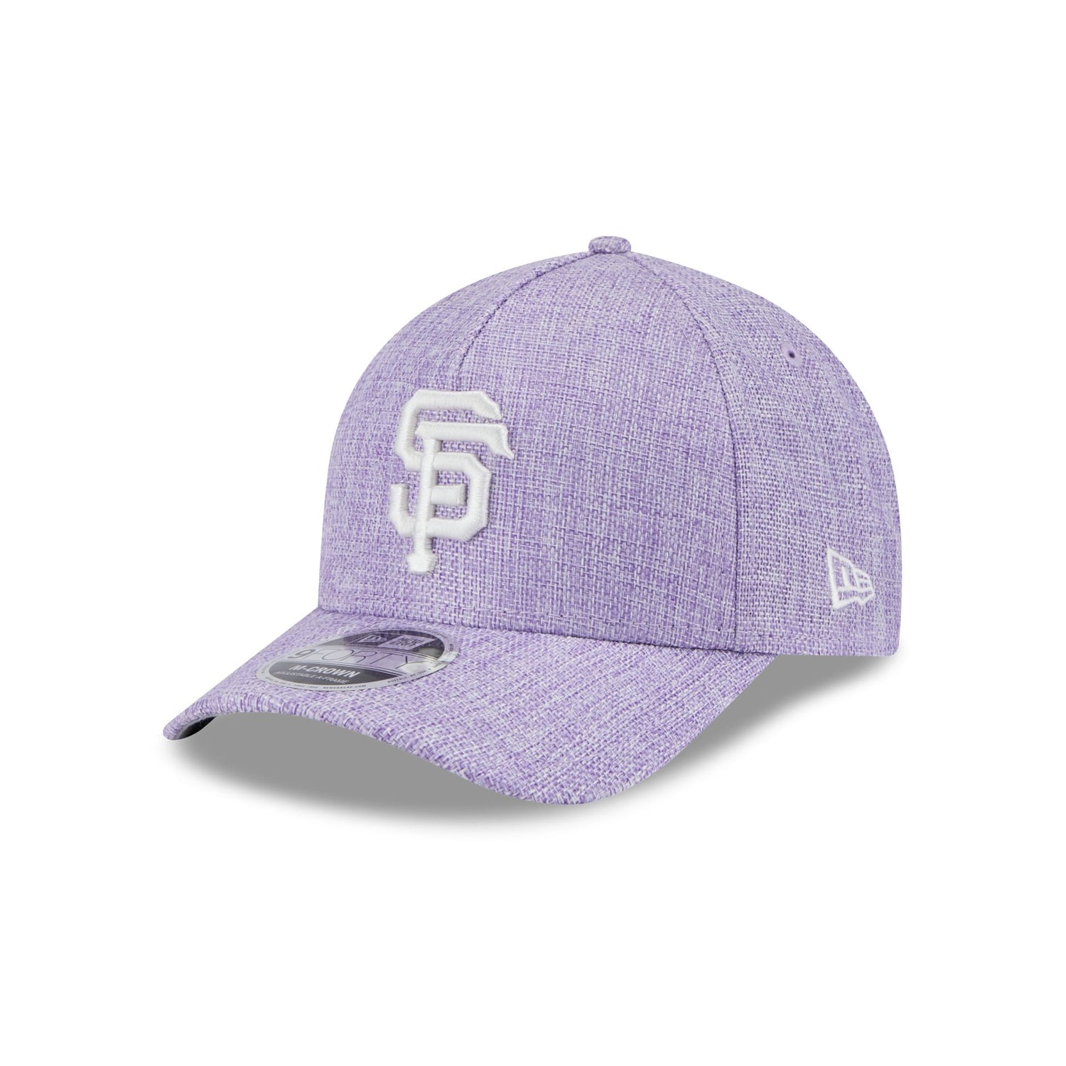 San Francisco Giants Cotton Weave Purple 9FORTY M-Crown A-Frame Snapback Hat