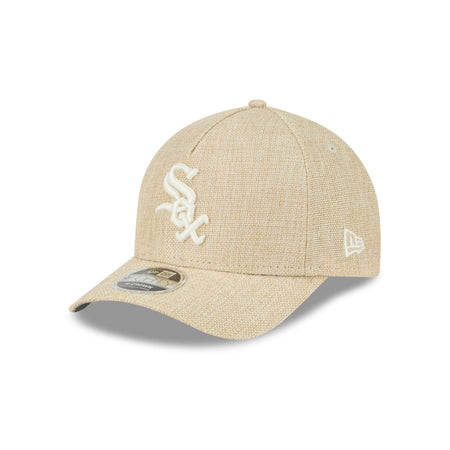 Chicago White Sox Cotton Weave Stone 9FORTY M-Crown A-Frame Snapback Hat