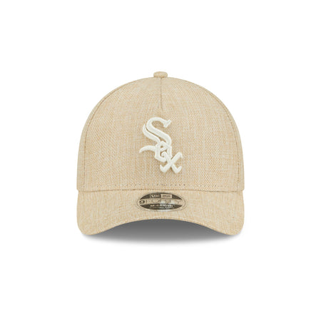 Chicago White Sox Cotton Weave Stone 9FORTY M-Crown A-Frame Snapback Hat