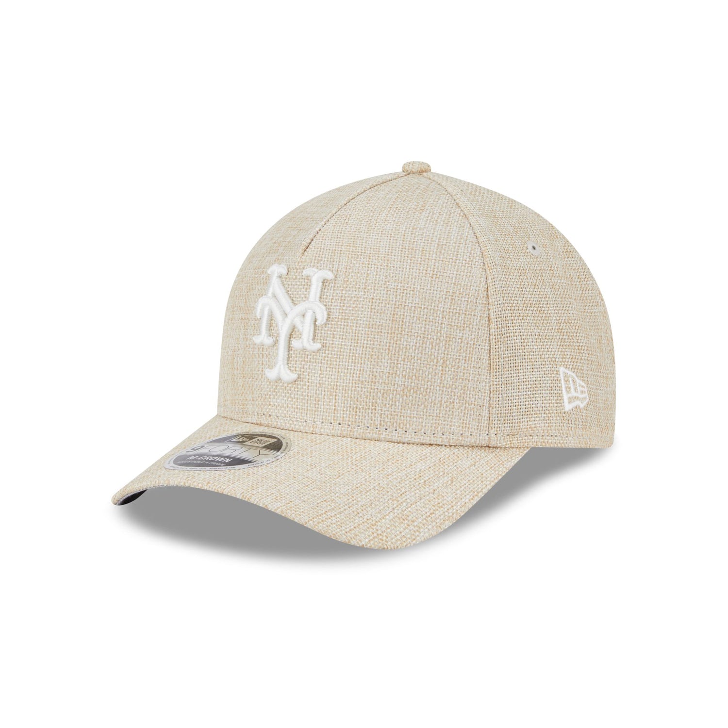 New York Mets Cotton Weave Stone 9FORTY M-Crown A-Frame Snapback Hat