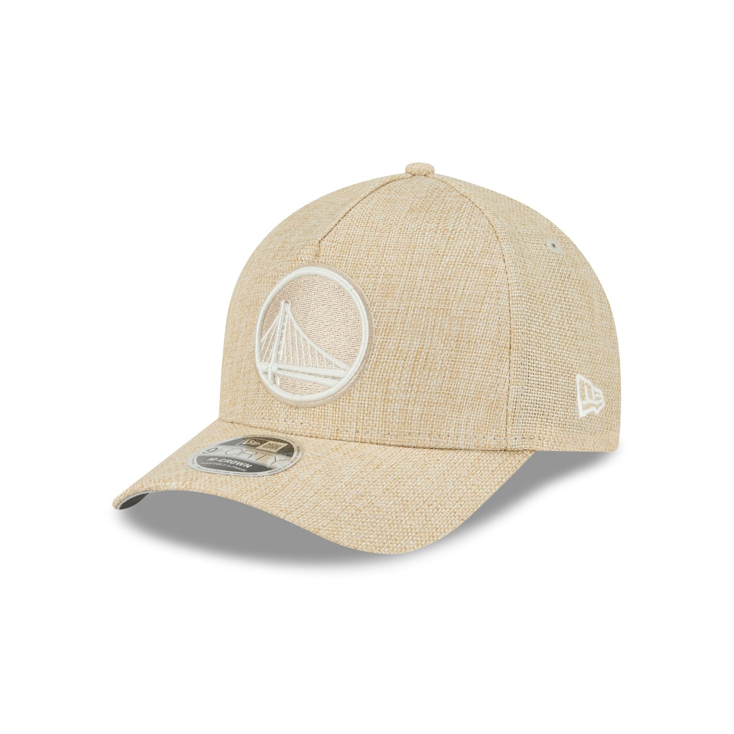 Golden State Warriors Cotton Weave Stone 9FORTY M-Crown A-Frame Snapback Hat