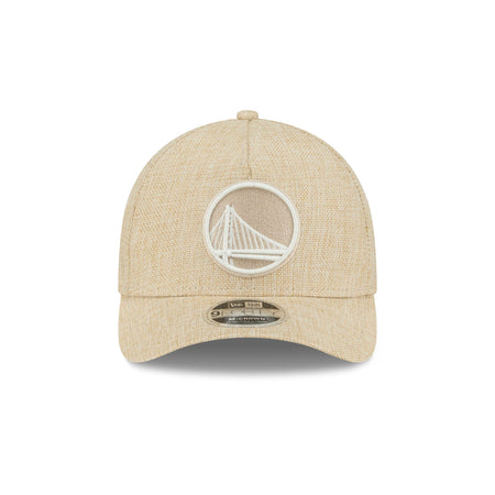 Golden State Warriors Cotton Weave Stone 9FORTY M-Crown A-Frame Snapback Hat