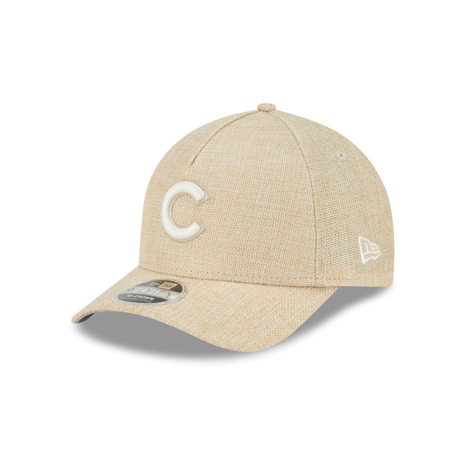 Chicago Cubs Cotton Weave Stone 9FORTY M-Crown A-Frame Snapback Hat